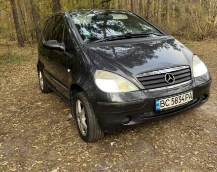 Черный Мерседес А класс, объемом двигателя 1.4 л и пробегом 214 тыс. км за 4500 $, фото 4 на Automoto.ua