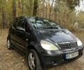 Черный Мерседес А класс, объемом двигателя 1.4 л и пробегом 214 тыс. км за 4500 $, фото 1 на Automoto.ua
