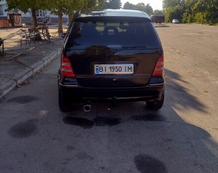 Чорний Мерседес А клас, об'ємом двигуна 1.9 л та пробігом 240 тис. км за 4200 $, фото 1 на Automoto.ua