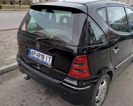 Черный Мерседес А класс, объемом двигателя 1.7 л и пробегом 319 тыс. км за 3200 $, фото 1 на Automoto.ua