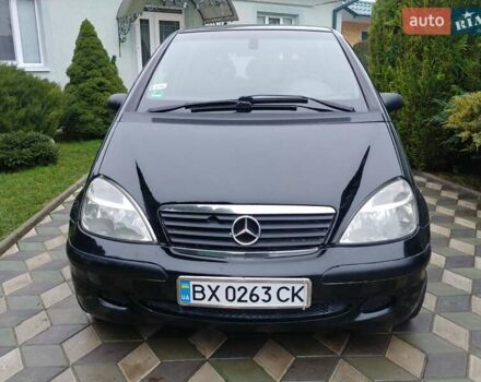 Черный Мерседес А класс, объемом двигателя 1.69 л и пробегом 270 тыс. км за 3500 $, фото 2 на Automoto.ua