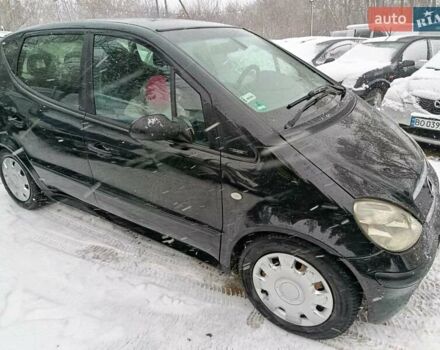 Черный Мерседес А класс, объемом двигателя 1.7 л и пробегом 270 тыс. км за 4300 $, фото 1 на Automoto.ua