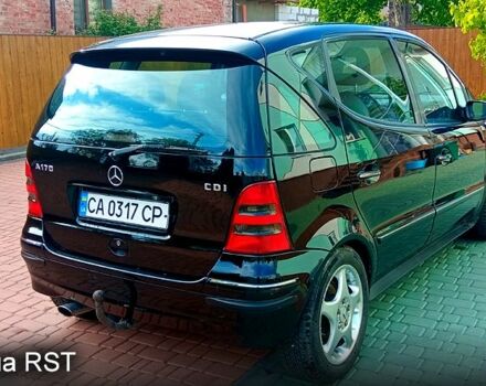 Черный Мерседес А класс, объемом двигателя 1.7 л и пробегом 294 тыс. км за 4200 $, фото 3 на Automoto.ua