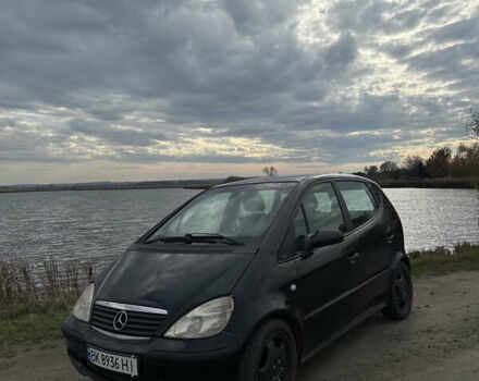 Чорний Мерседес А клас, об'ємом двигуна 1.4 л та пробігом 229 тис. км за 2650 $, фото 5 на Automoto.ua