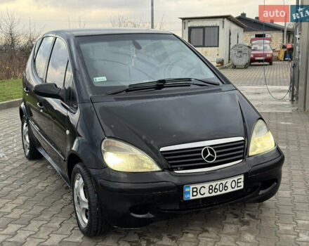 Черный Мерседес А класс, объемом двигателя 1.69 л и пробегом 213 тыс. км за 4150 $, фото 1 на Automoto.ua