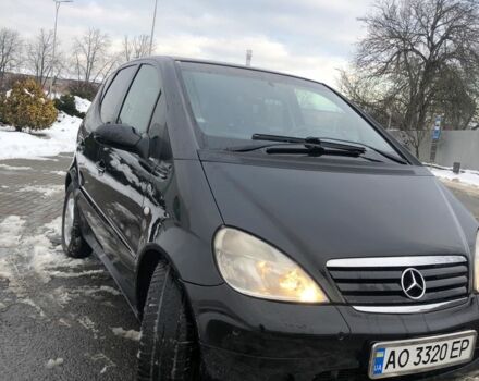 Чорний Мерседес А клас, об'ємом двигуна 1.5 л та пробігом 200 тис. км за 3650 $, фото 23 на Automoto.ua