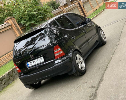 Чорний Мерседес А клас, об'ємом двигуна 1.4 л та пробігом 134 тис. км за 4650 $, фото 6 на Automoto.ua