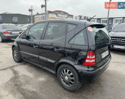 Черный Мерседес А класс, объемом двигателя 1.6 л и пробегом 210 тыс. км за 4500 $, фото 7 на Automoto.ua