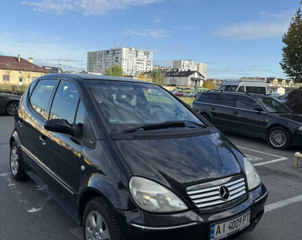 Мерседес А класс 2003 в Киеве на Automoto.ua Черный Мерседес А класс, объемом двигателя 1.6 л и пробегом 255 тыс. км за 4400 $, фото 1 на Automoto.ua