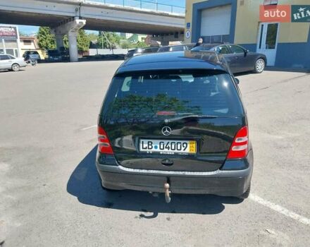 Мерседес А класс 2003 в Луцке на Automoto.ua Черный Мерседес А класс, объемом двигателя 1.6 л и пробегом 156 тыс. км за 4000 $, фото 9 на Automoto.ua