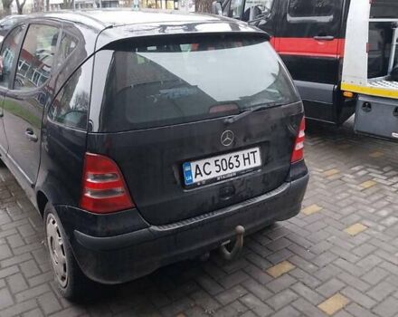 Мерседес А класс 2003 в Луцке на Automoto.ua Черный Мерседес А класс, объемом двигателя 1.6 л и пробегом 156 тыс. км за 4000 $, фото 2 на Automoto.ua