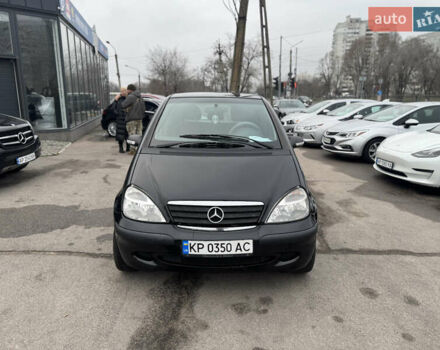 Черный Мерседес А класс, объемом двигателя 1.6 л и пробегом 210 тыс. км за 4500 $, фото 13 на Automoto.ua