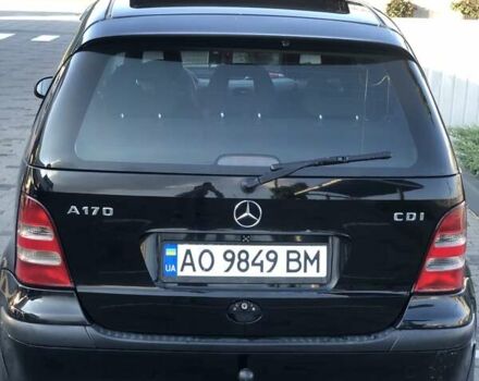 Черный Мерседес А класс, объемом двигателя 1.7 л и пробегом 330 тыс. км за 3700 $, фото 2 на Automoto.ua