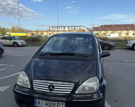 Мерседес А класс 2003 в Киеве на Automoto.ua Черный Мерседес А класс, объемом двигателя 1.6 л и пробегом 255 тыс. км за 4400 $, фото 2 на Automoto.ua