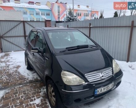 Чорний Мерседес А клас, об'ємом двигуна 1.7 л та пробігом 220 тис. км за 3550 $, фото 16 на Automoto.ua