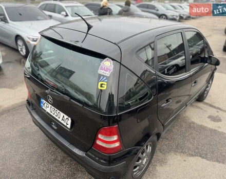 Черный Мерседес А класс, объемом двигателя 1.6 л и пробегом 210 тыс. км за 4500 $, фото 10 на Automoto.ua