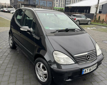 Черный Мерседес А класс, объемом двигателя 1.6 л и пробегом 147 тыс. км за 4100 $, фото 1 на Automoto.ua
