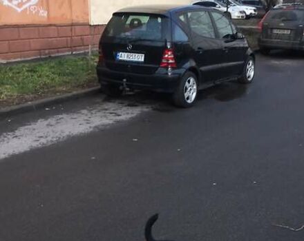 Черный Мерседес А класс, объемом двигателя 1.7 л и пробегом 280 тыс. км за 3500 $, фото 1 на Automoto.ua