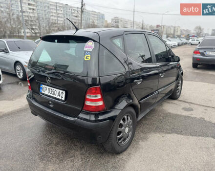 Черный Мерседес А класс, объемом двигателя 1.6 л и пробегом 210 тыс. км за 4500 $, фото 5 на Automoto.ua