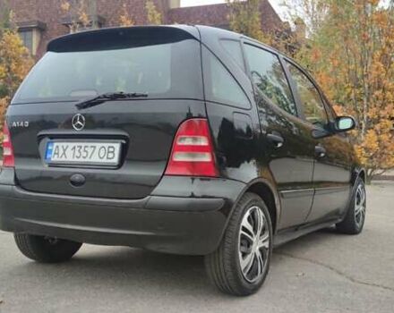 Черный Мерседес А класс, объемом двигателя 1.6 л и пробегом 324 тыс. км за 3900 $, фото 4 на Automoto.ua