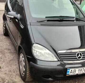 Черный Мерседес А класс, объемом двигателя 1.6 л и пробегом 210 тыс. км за 4300 $, фото 11 на Automoto.ua