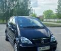 Черный Мерседес А класс, объемом двигателя 1.6 л и пробегом 160 тыс. км за 3900 $, фото 1 на Automoto.ua