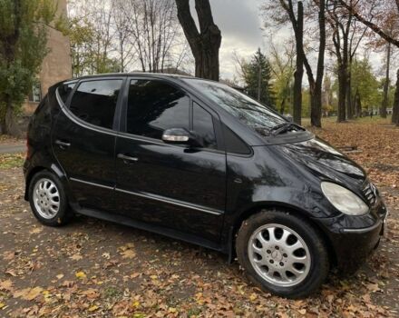 Чорний Мерседес А клас, об'ємом двигуна 1.4 л та пробігом 200 тис. км за 3950 $, фото 2 на Automoto.ua