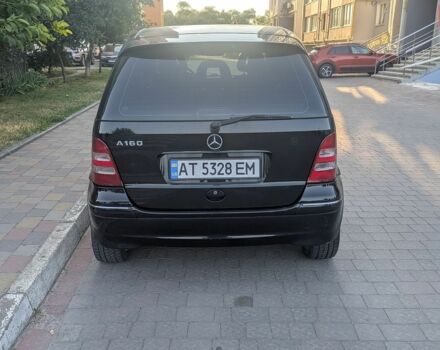 Чорний Мерседес А клас, об'ємом двигуна 1.6 л та пробігом 176 тис. км за 3450 $, фото 1 на Automoto.ua