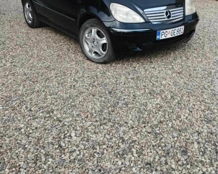 Черный Мерседес А класс, объемом двигателя 1.7 л и пробегом 230 тыс. км за 1100 $, фото 1 на Automoto.ua