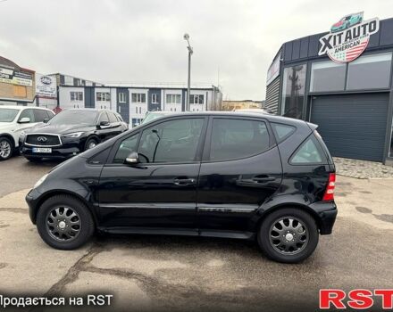 Черный Мерседес А класс, объемом двигателя 1.6 л и пробегом 210 тыс. км за 4500 $, фото 1 на Automoto.ua