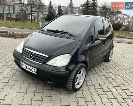 Черный Мерседес А класс, объемом двигателя 1.6 л и пробегом 79 тыс. км за 5950 $, фото 5 на Automoto.ua