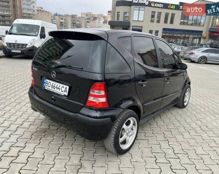 Черный Мерседес А класс, объемом двигателя 1.6 л и пробегом 79 тыс. км за 5950 $, фото 10 на Automoto.ua