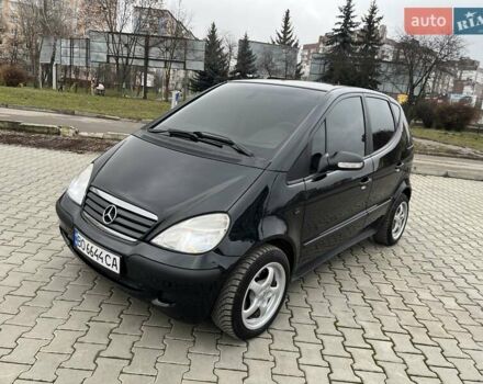 Черный Мерседес А класс, объемом двигателя 1.6 л и пробегом 79 тыс. км за 5950 $, фото 14 на Automoto.ua