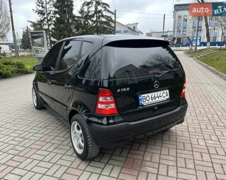 Черный Мерседес А класс, объемом двигателя 1.6 л и пробегом 79 тыс. км за 5950 $, фото 41 на Automoto.ua