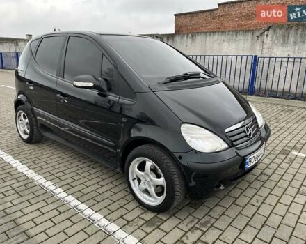 Черный Мерседес А класс, объемом двигателя 1.6 л и пробегом 79 тыс. км за 5950 $, фото 22 на Automoto.ua