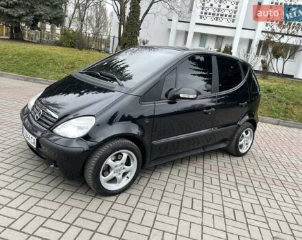 Черный Мерседес А класс, объемом двигателя 1.6 л и пробегом 79 тыс. км за 5950 $, фото 45 на Automoto.ua