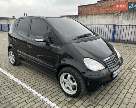 Черный Мерседес А класс, объемом двигателя 1.6 л и пробегом 79 тыс. км за 5950 $, фото 21 на Automoto.ua