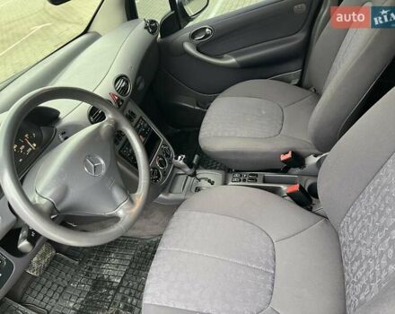 Черный Мерседес А класс, объемом двигателя 1.6 л и пробегом 79 тыс. км за 5950 $, фото 28 на Automoto.ua