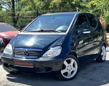 Чорний Мерседес А клас, об'ємом двигуна 1.6 л та пробігом 245 тис. км за 4800 $, фото 1 на Automoto.ua