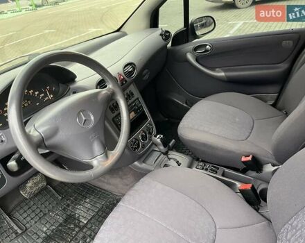 Черный Мерседес А класс, объемом двигателя 1.6 л и пробегом 79 тыс. км за 5950 $, фото 27 на Automoto.ua