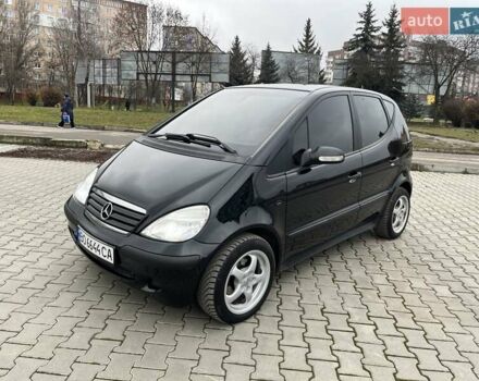 Черный Мерседес А класс, объемом двигателя 1.6 л и пробегом 79 тыс. км за 5950 $, фото 7 на Automoto.ua