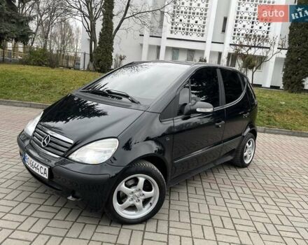 Черный Мерседес А класс, объемом двигателя 1.6 л и пробегом 79 тыс. км за 5950 $, фото 34 на Automoto.ua