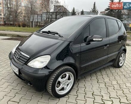 Черный Мерседес А класс, объемом двигателя 1.6 л и пробегом 79 тыс. км за 5950 $, фото 6 на Automoto.ua