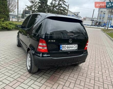 Черный Мерседес А класс, объемом двигателя 1.6 л и пробегом 79 тыс. км за 5950 $, фото 39 на Automoto.ua