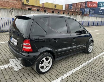 Черный Мерседес А класс, объемом двигателя 1.6 л и пробегом 79 тыс. км за 5950 $, фото 20 на Automoto.ua