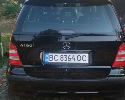 Черный Мерседес А класс, объемом двигателя 1.6 л и пробегом 134 тыс. км за 4500 $, фото 7 на Automoto.ua