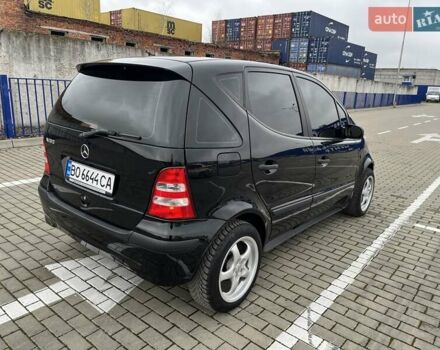 Черный Мерседес А класс, объемом двигателя 1.6 л и пробегом 79 тыс. км за 5950 $, фото 24 на Automoto.ua