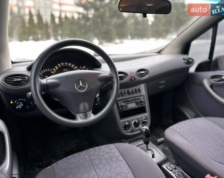 Черный Мерседес А класс, объемом двигателя 1.6 л и пробегом 79 тыс. км за 5999 $, фото 57 на Automoto.ua