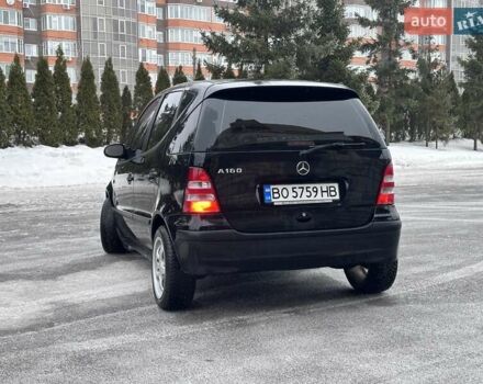 Черный Мерседес А класс, объемом двигателя 1.6 л и пробегом 79 тыс. км за 5999 $, фото 9 на Automoto.ua