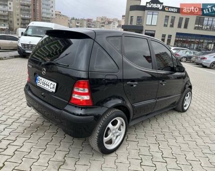 Черный Мерседес А класс, объемом двигателя 1.6 л и пробегом 79 тыс. км за 5950 $, фото 9 на Automoto.ua